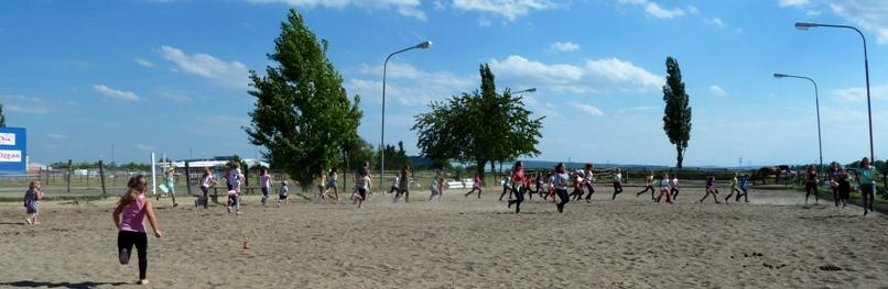 Ehrenrunde im Galopp