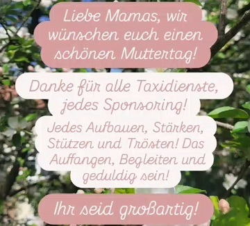 Wir sagen "Danke" am Muttertag, 10.5.2026